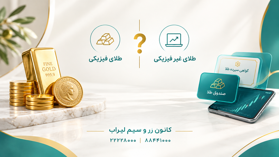 سرمایهگذاری در طلای فیزیکی یا غیر فیزیکی؛ کدام مناسب شماست؟